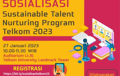 SOSIALISASI Sustainable Talent Nurturing Program Telkom 2023
