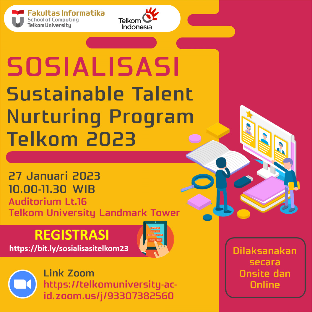 SOSIALISASI Sustainable Talent Nurturing Program Telkom 2023