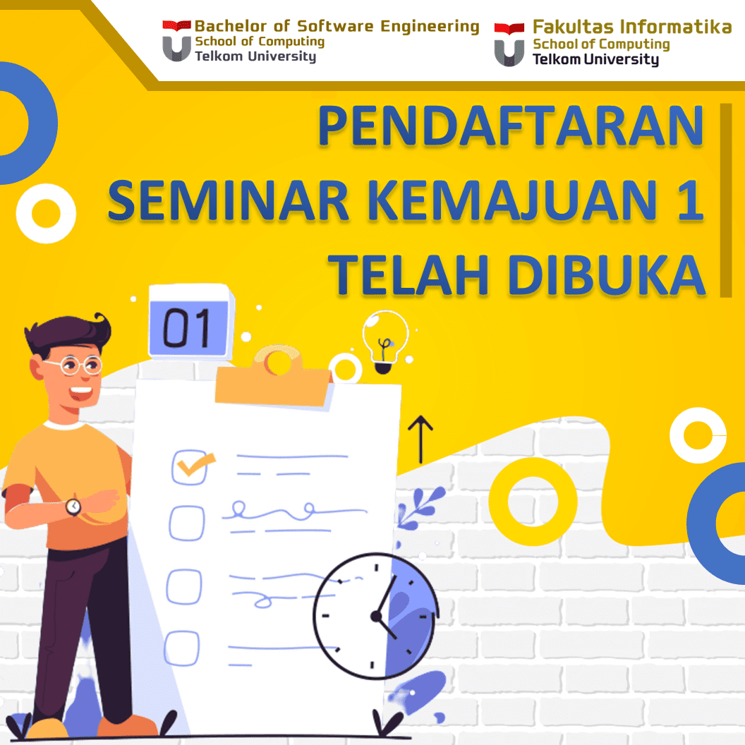 PENDAFTARAN SEMINAR KEMAJUAN 1 PRODI S1 RPL PERIODE GENAP 22/23