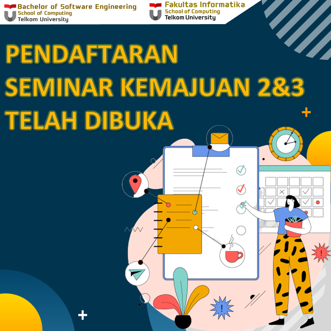 PENDAFTARAN SEMINAR KEMAJUAN 2&3 PRODI S1 RPL PERIODE GENAP 22/23