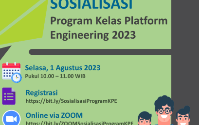 Sosialisasi Program Kelas Platform Engineering 2023