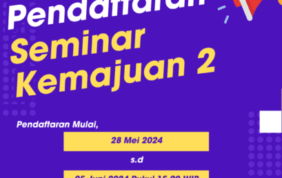 Pendaftaran Seminar Kemajuan 2 Prodi S1 RPL 2324-2