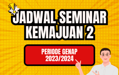 Jadwal Seminar Kemajuan 2 Prodi S1 RPL Periode Genap 2023/2024