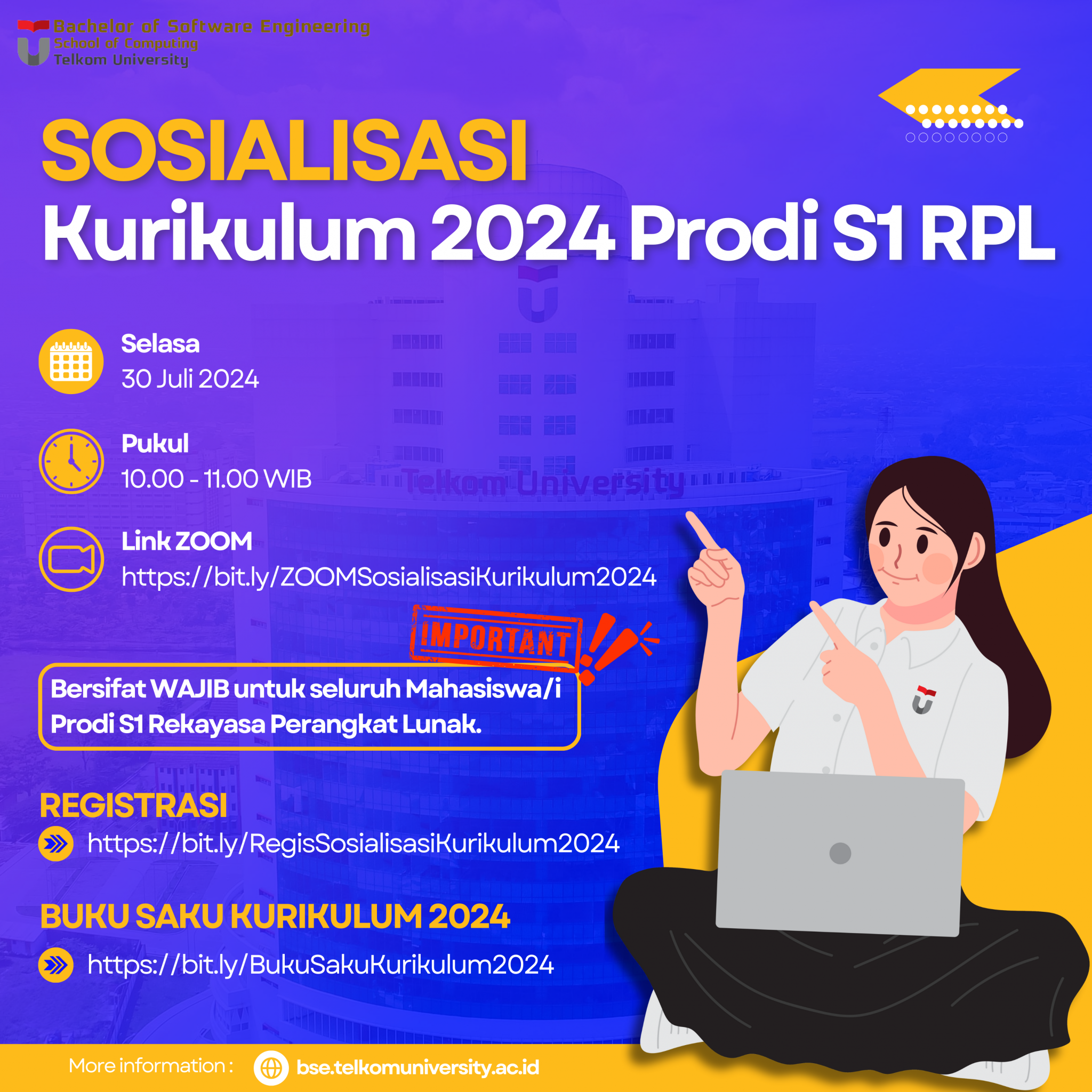 Sosialisasi Kurikulum 2024 Prodi S1 RPL