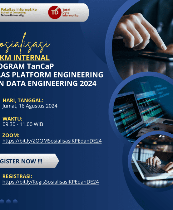 Sosialisasi MBKM Internal Program TanCaP Kelas Platform Engineering dan Data Engineering 2024