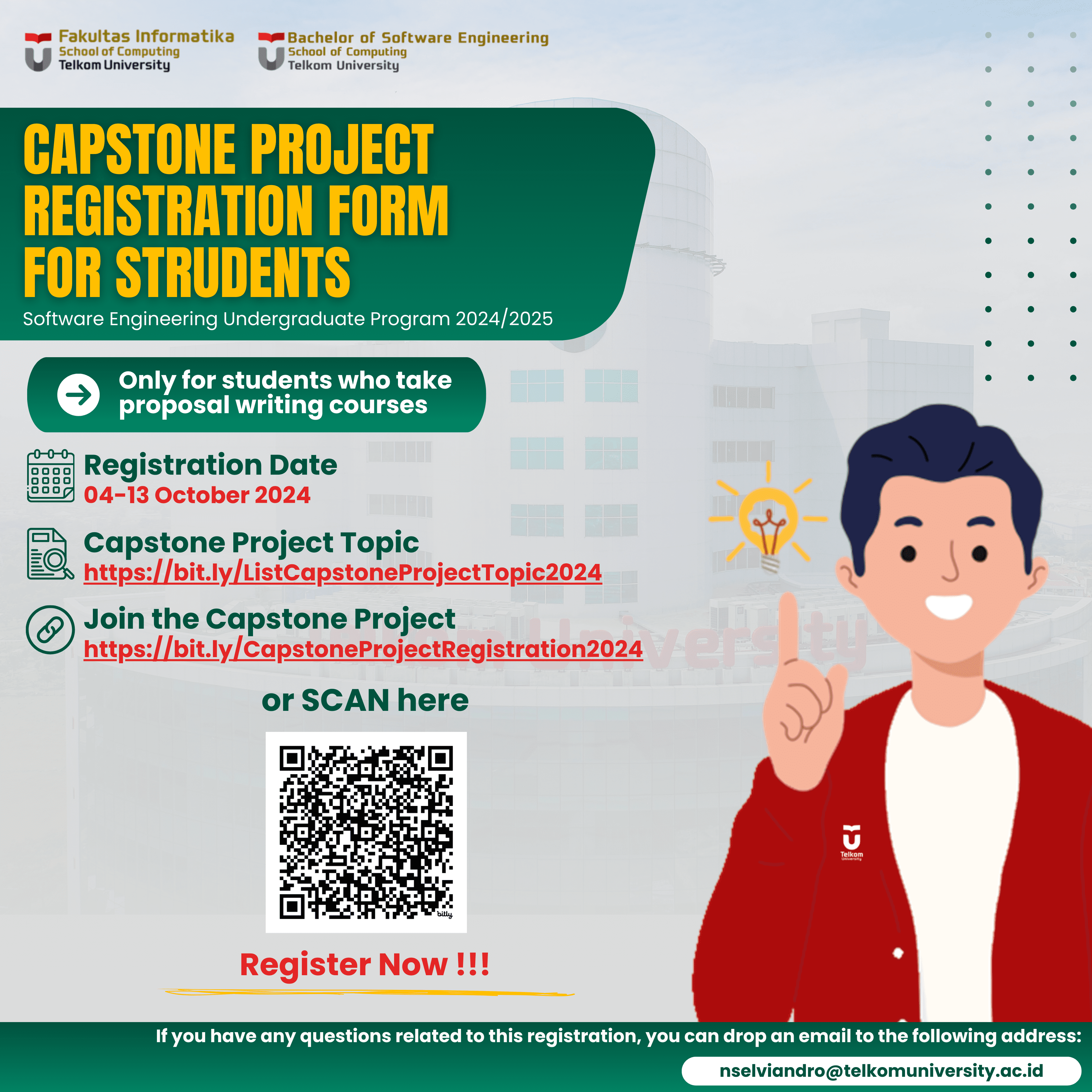 Capstone Project Registration Form for Students 2425