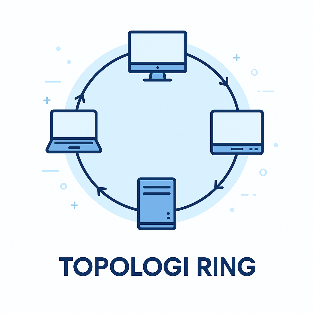 Topologi Ring: Pengertian, Cara Kerja, Kelebihan & Kekurangan