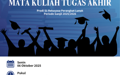 Sosialisasi Mata Kuliah Tugas Akhir Prodi S1 RPL Periode Ganjil 2025/2026