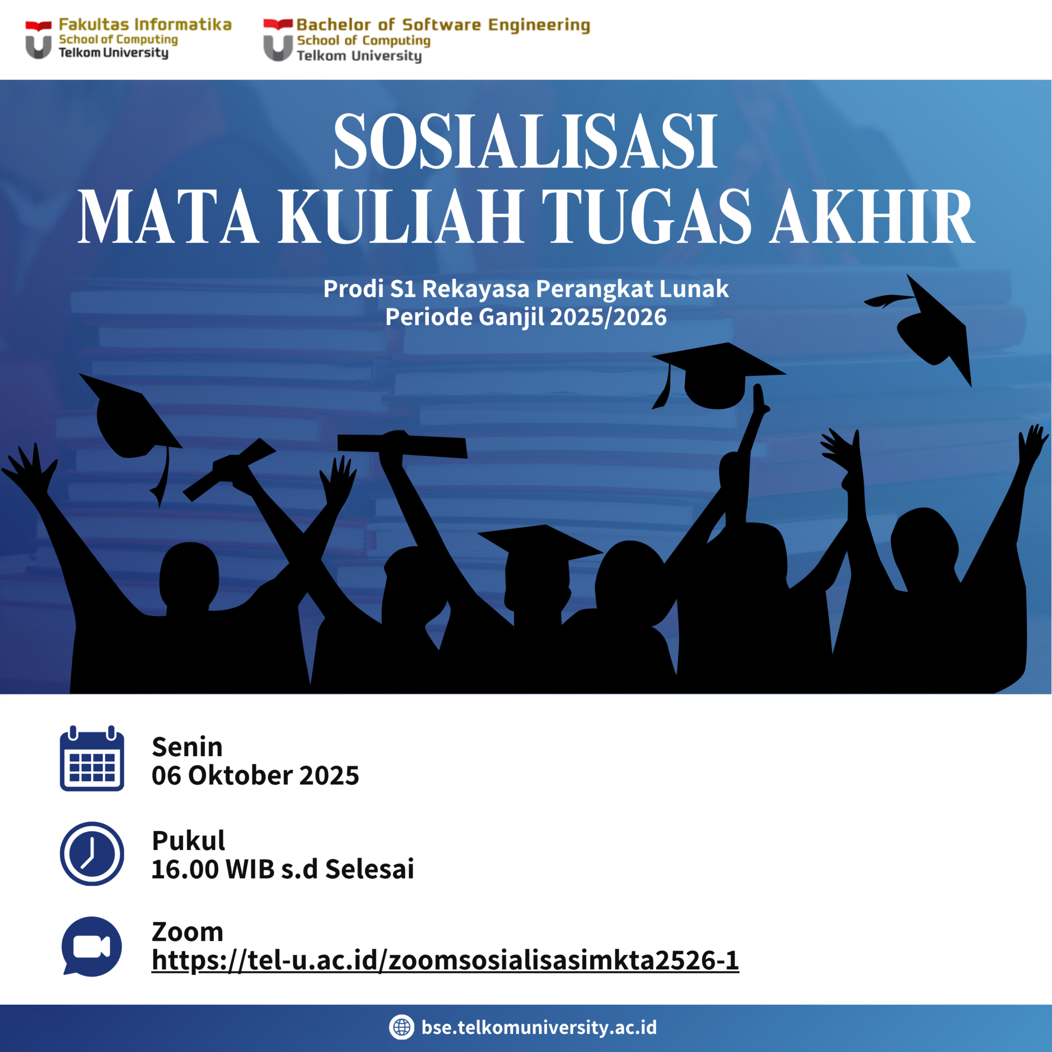 Sosialisasi Mata Kuliah Tugas Akhir Prodi S1 RPL Periode Ganjil 2025/2026