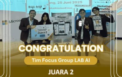 Juara 2 Hackathon ElevAIte yang diadakan oleh Microsoft dan Bijibiji Initiative dengan topik Segmentasi Nutrisi Makanan