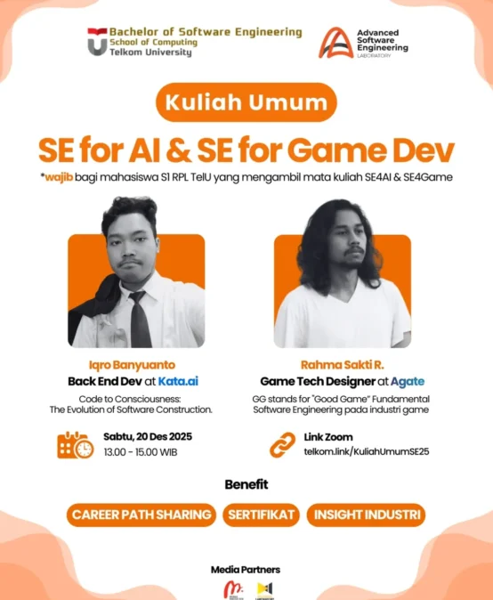 KULIAH UMUM “SE for AI & SE for Game”