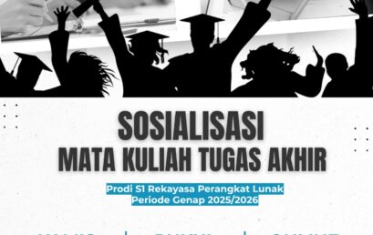 SOSIALISASI MATA KULIAH TUGAS AKHIR PRODI S1 RPL PERIODE GENAP 2025/2026