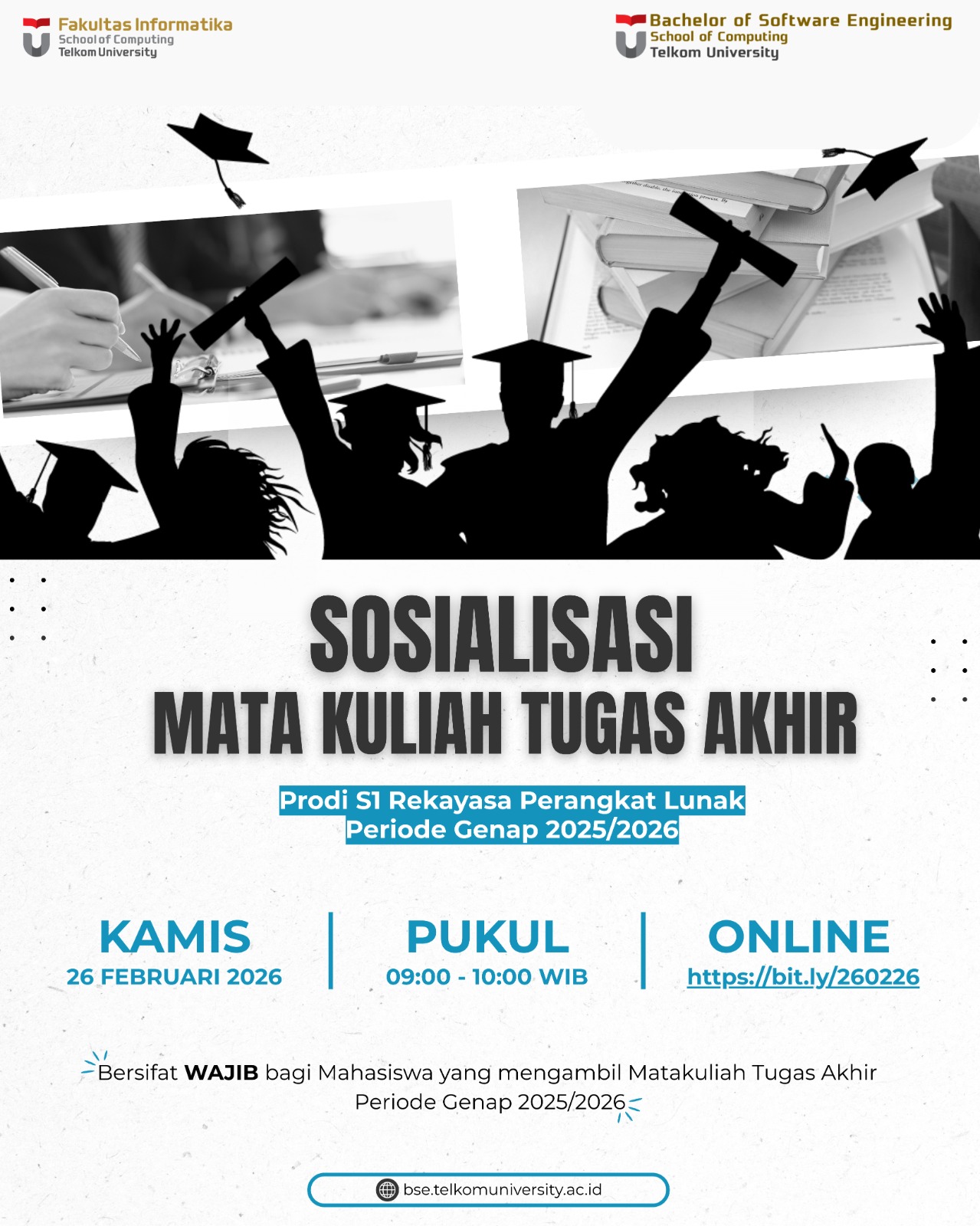 SOSIALISASI MATA KULIAH TUGAS AKHIR PRODI S1 RPL PERIODE GENAP 2025/2026
